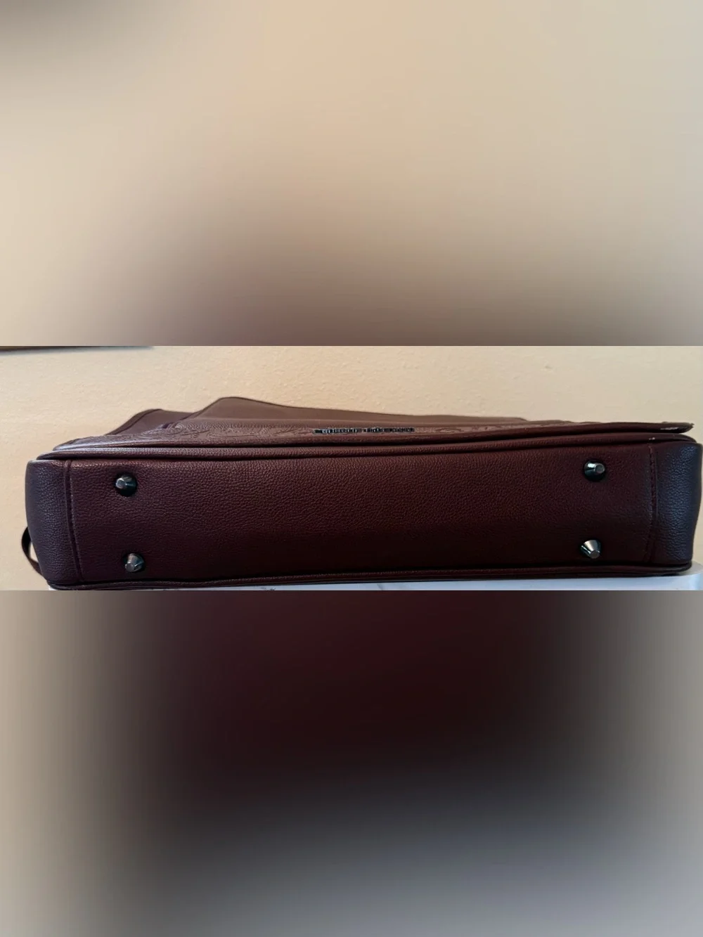 Robert Graham Brown Leather Messenger Bag,  Very Good Condition.